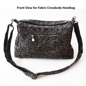 Handmade Crossbody Fabric Handbag - Made to Order